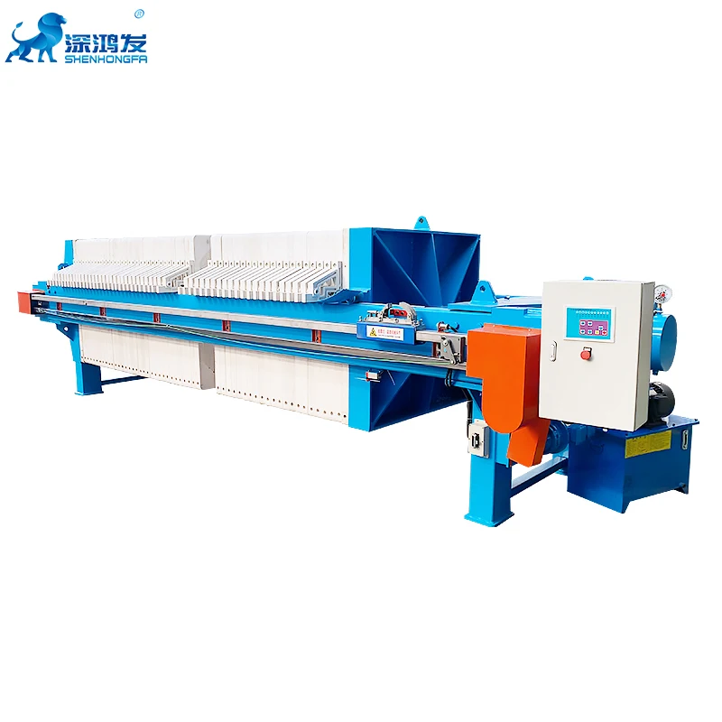 Sludge Dewatering Filter Press/Special Filter Press for Sewage Treatment/Box Type Automatic Cake Unloading Filter Press