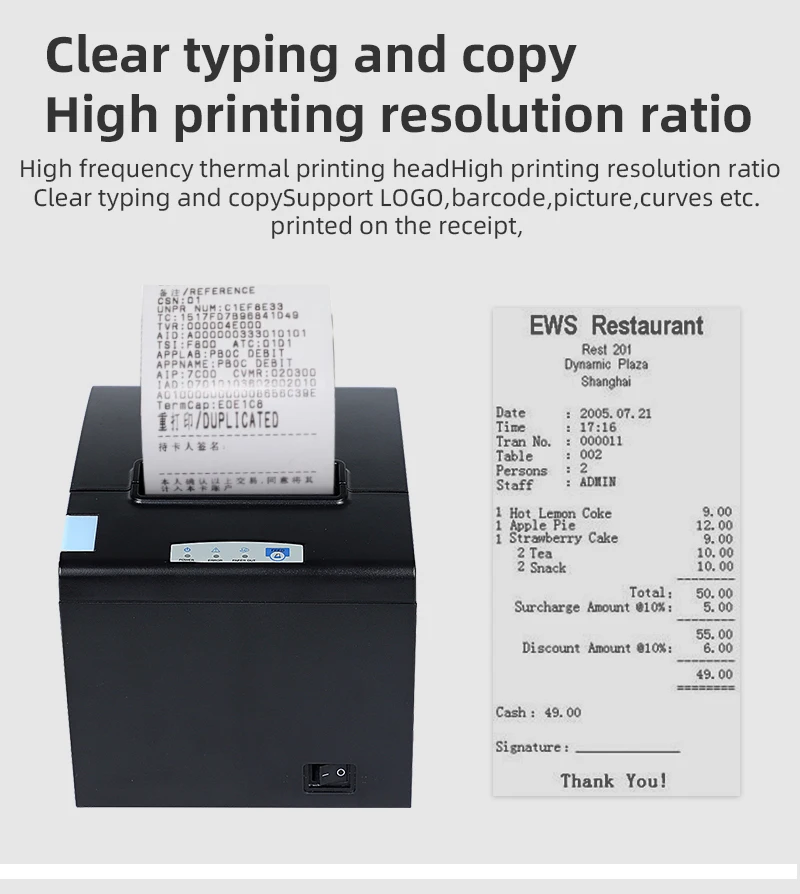POS Thermal Printer WH-P04