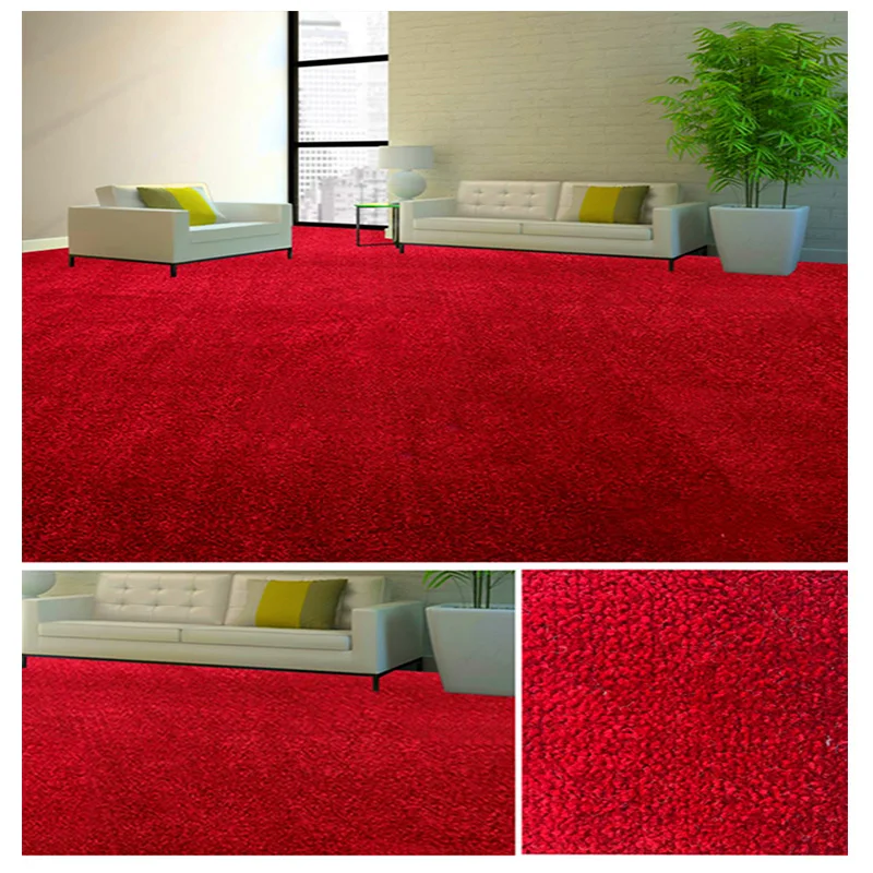 Weekly deals homefelt customization wool and yarn bedroom carpet loop pile footcloth