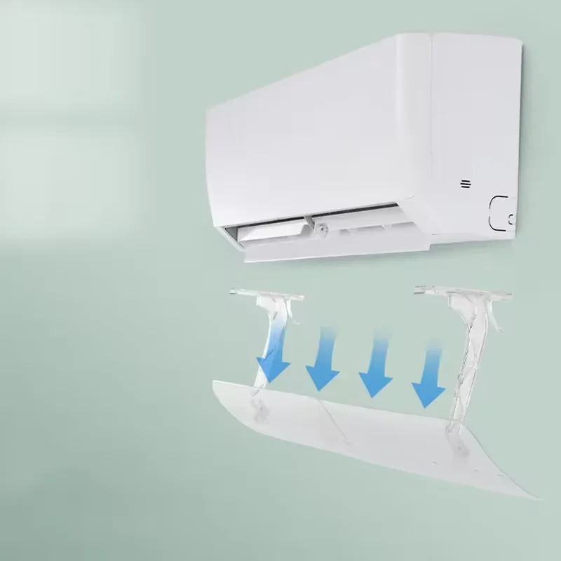 Hot selling transparent air conditioner vent deflector adjustable Air conditioning baffle
