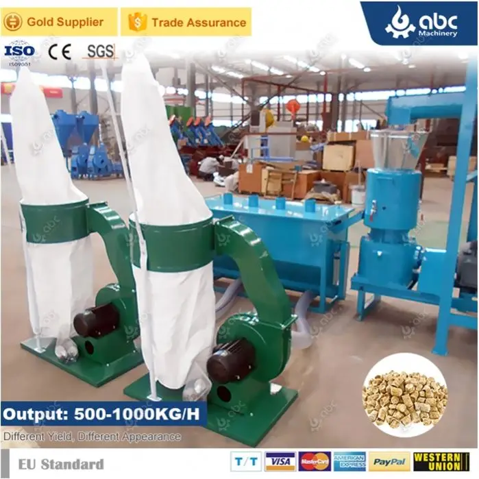 BEST Multifunctional Small Cattle Poultry Animal Broiler Chicken Livestock Feed Pellet Making Machine for Manufacturing Fodder