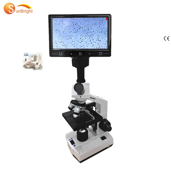 CE vet Hospital constant temperature Digital Biological JM-Q19 Laboratory Microscope for animal
