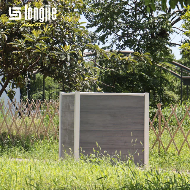 4 ft. x 4 ft. Premium White Vinyl Privacy Fence Panel Screen Enclosure