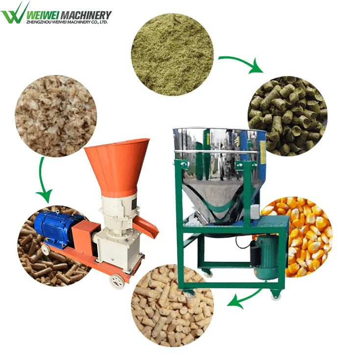 Weiwei Processing Small Fish Top Grade Extruded Dog Production Line Animal Feed Pellet Making Machine Mini Birds Food