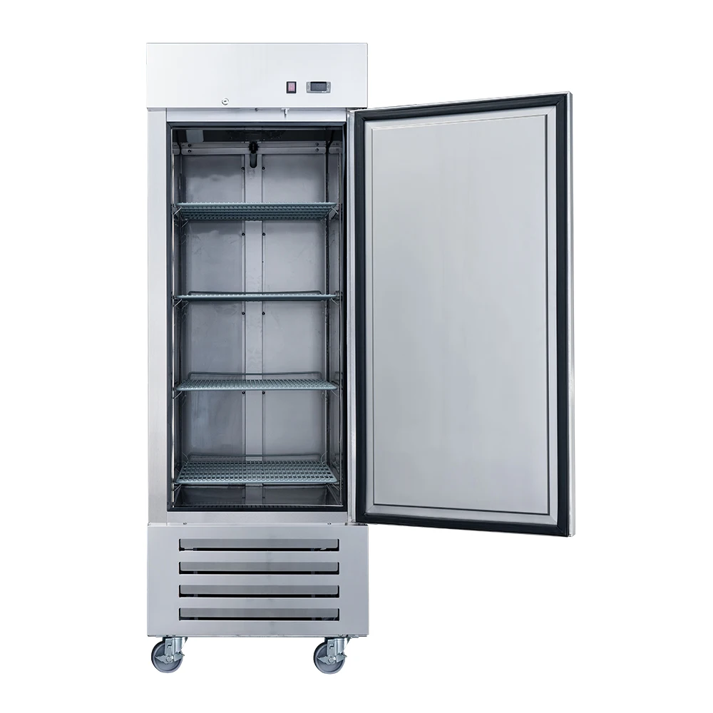 Stainless Steel Single Door Kitchen Fridge Commercial Refrigeration Equipment