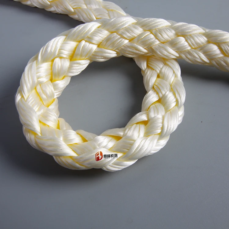 12 strands UHMWPE hollow braided Rope HMPE rope