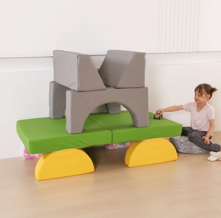 10PCS Modular Kids Play Couch and Floor Sofa for Children Convertible FoamFloor Cushion Kids Modular Couch