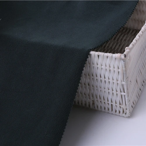 Spandex bonded custom polar fleece Fabric polyester fabric with best price polar fleece fabric supplier