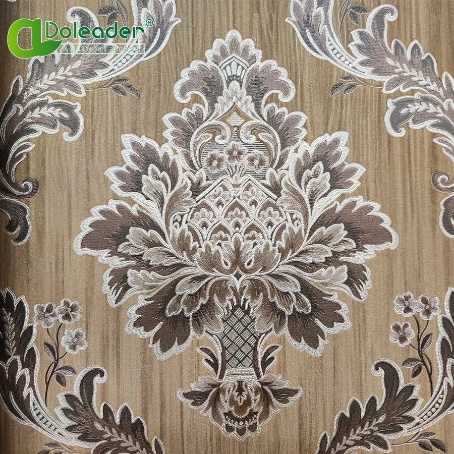 Doleader 106cm waterproof beautiful rose flower wallpaper stocklot