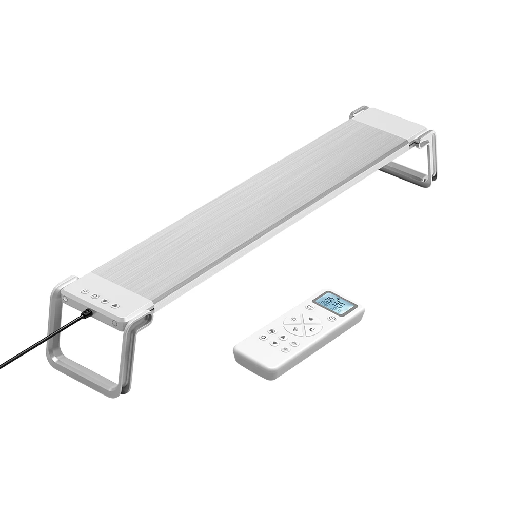 45cm 18inch 26w led aquarium lighting freshwater planted wireless remote control dimmable and programme