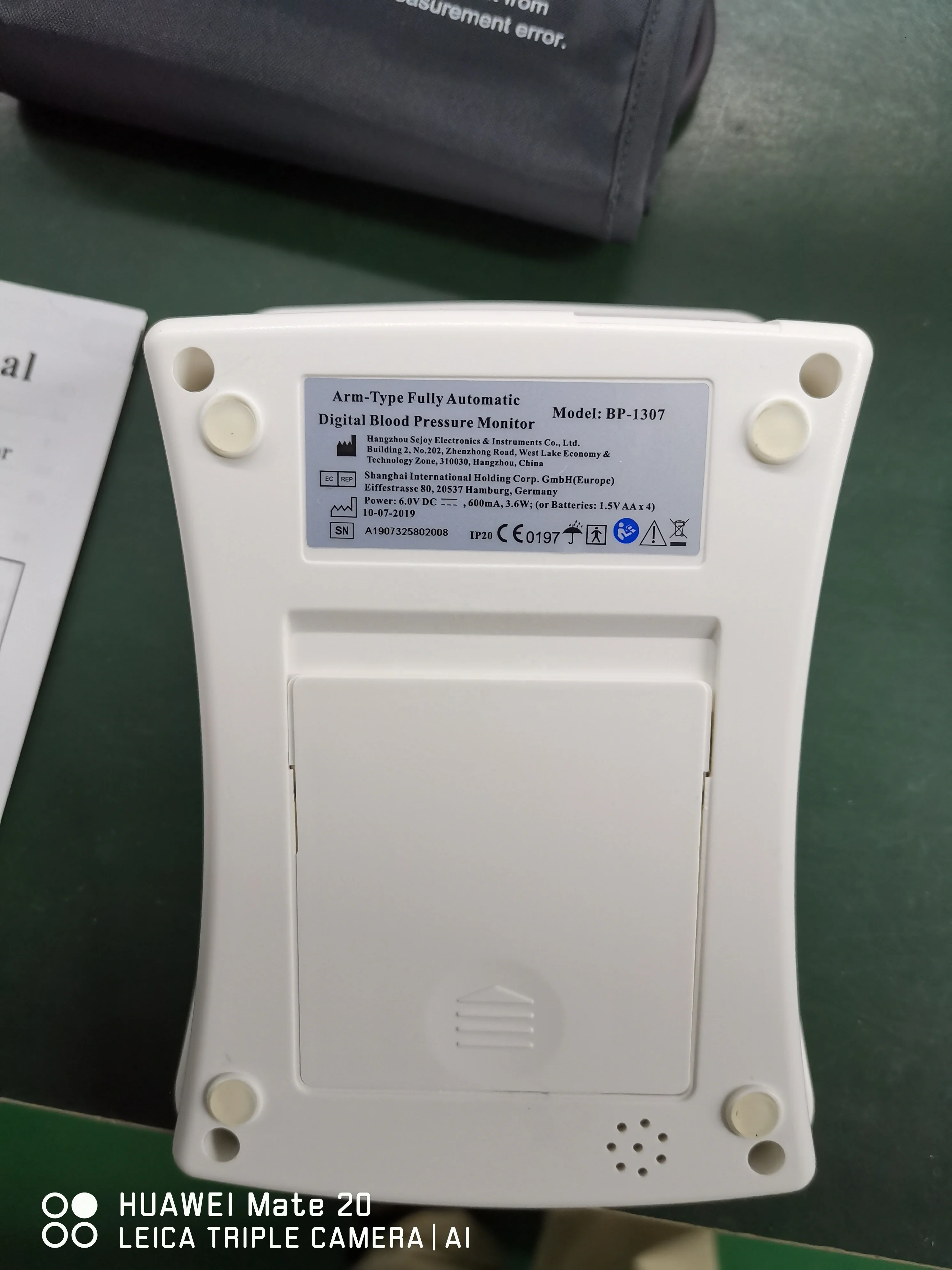  2X60 воспоминания адаптер цифровой Arm BP оператора прибор для измерения артериального