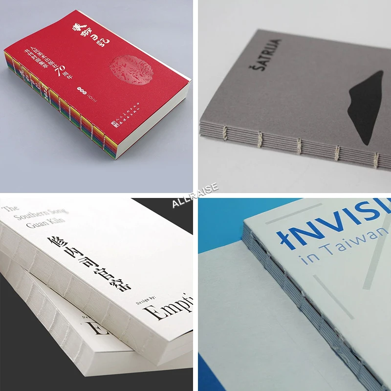 Auto Book Sewing Machine PLC Textbooks Notebook Exercise Thread Book Sewing Threading Stitching Machine for Paper Books