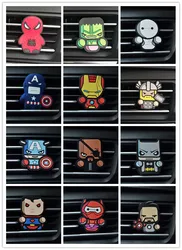 Мультяшный Стайлинг парфюм кондиционер вентиляционное отверстие зажим автомобильный освежитель воздуха