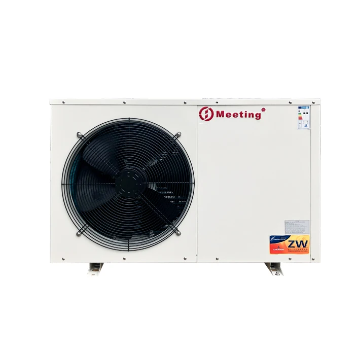 Meeting Freestanding Easy Installation EVI Air Source Heat Pump Heat Recovery