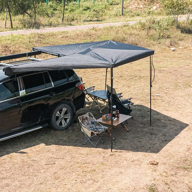 4 Season Luxury Large Camp Family Air Camping Tube Tent Car side  270 tent car roof cover umbrella tent sun awning