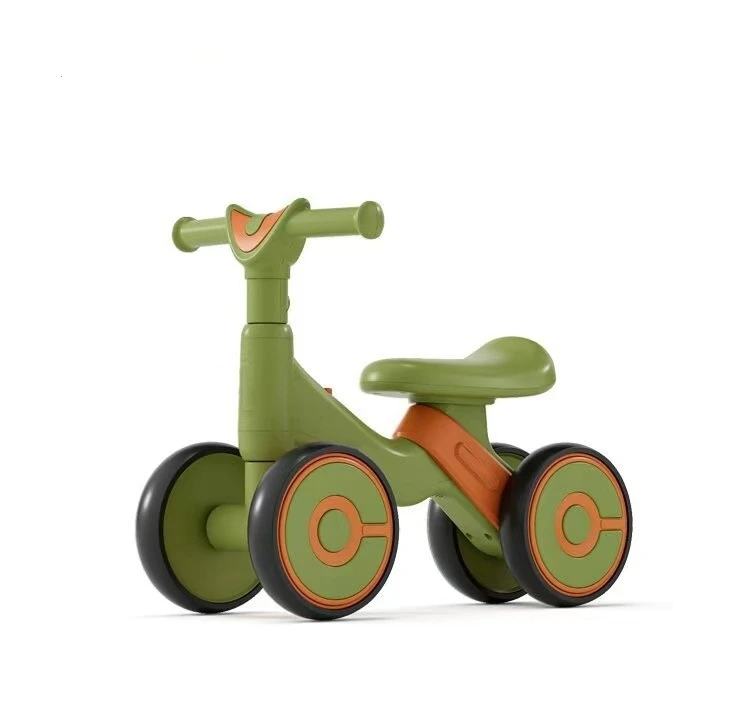 New design wholesale kids twisting car with flash light music baby sliding rocking car 4 EVA wheels