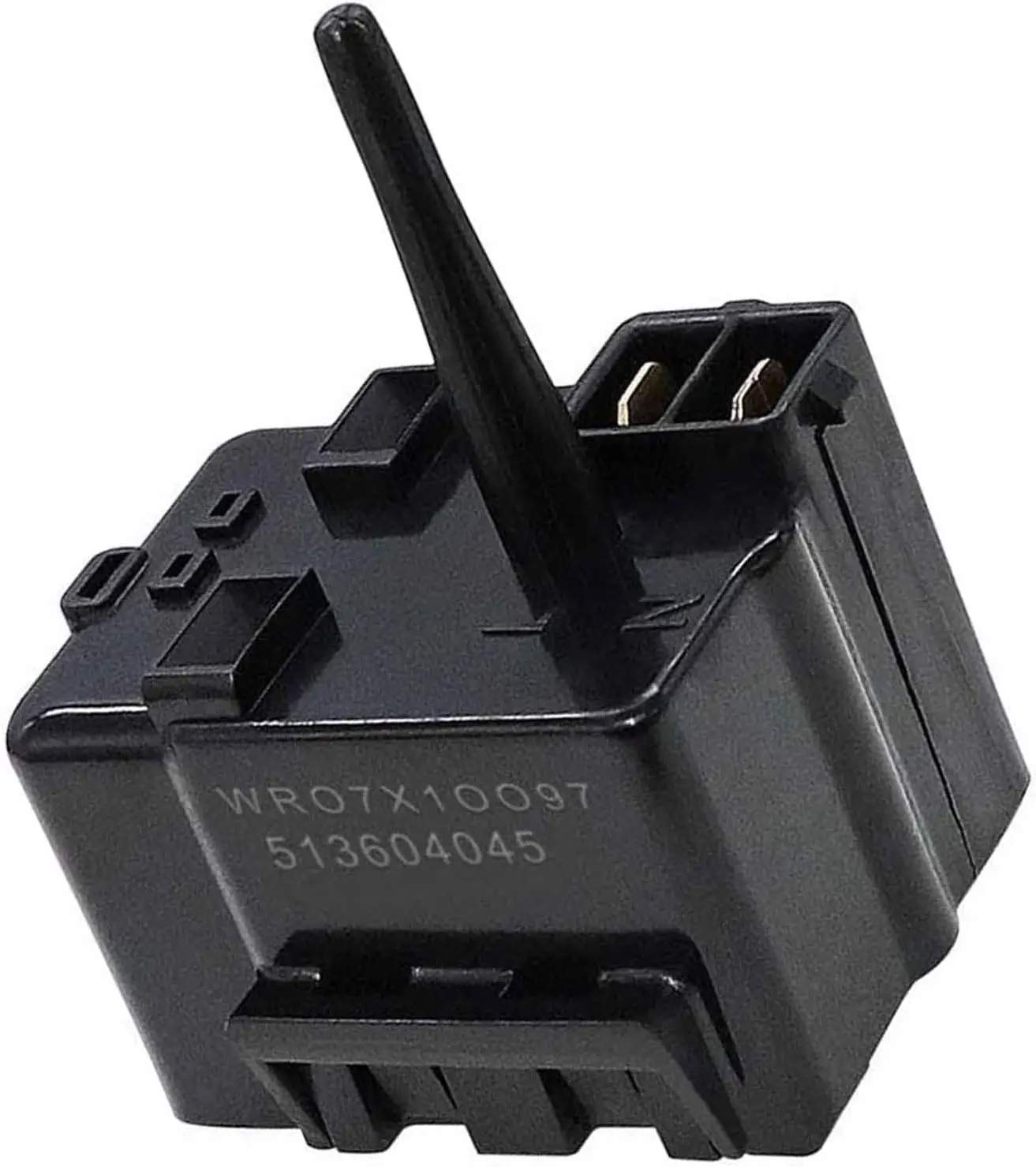 WR07X10097 Refrigerator Compressor Relay Overload Starter, Compatible with G-E Refrigerators