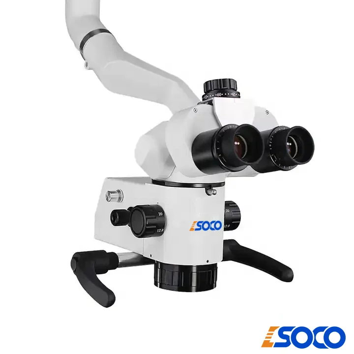 SOCO new product of dental microscope ,apochromatic optical system design