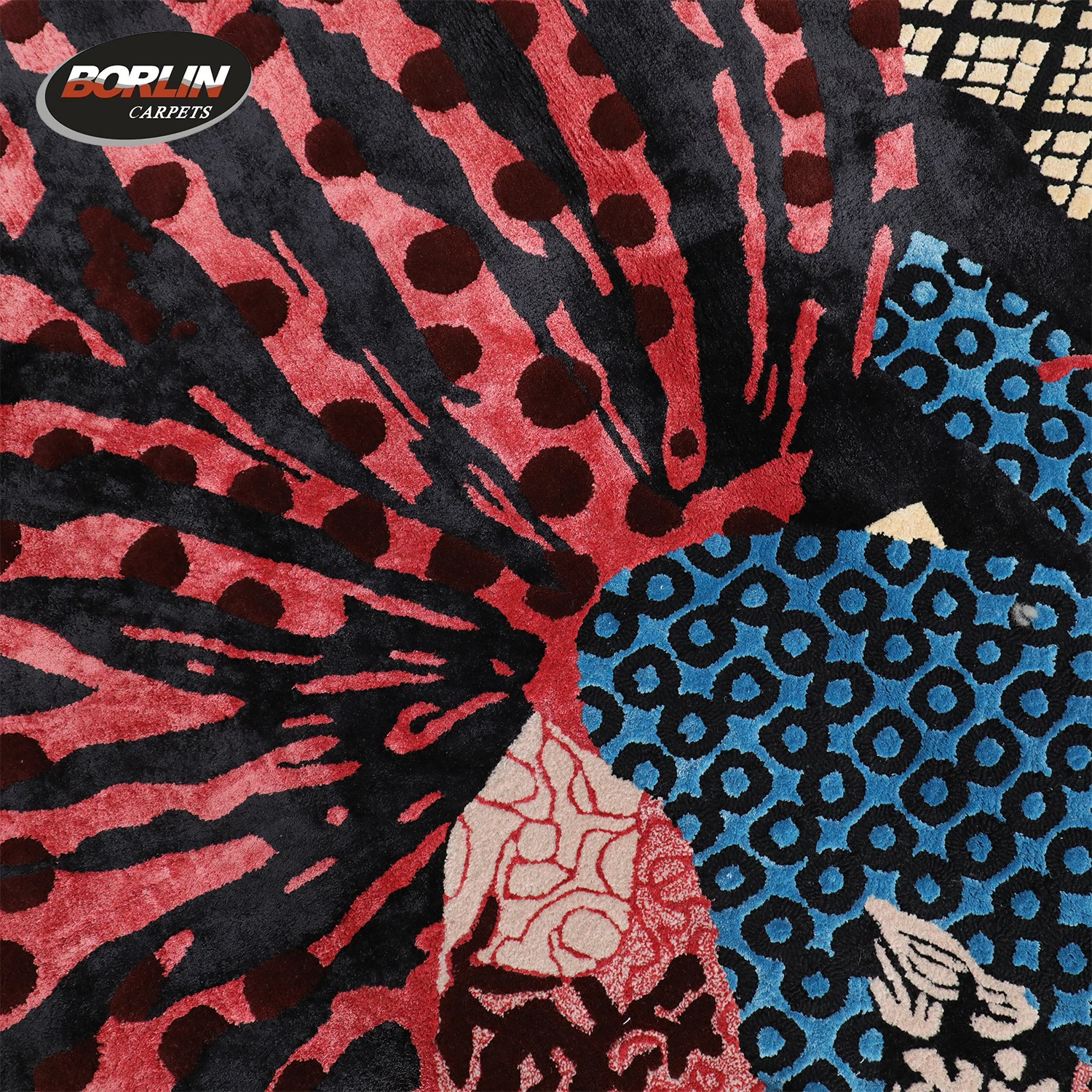 Large Area Rugs for Living Room Customize Carpet For Living Room Wool Yarn Tufting Carpet