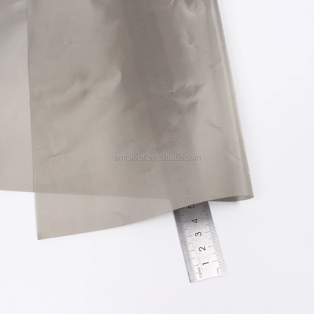BLOCK EMF Nickel Copper Mesh Gauze Tulle Type Fabric Shielding RFID Reducing EMI EMF Conductive fabric