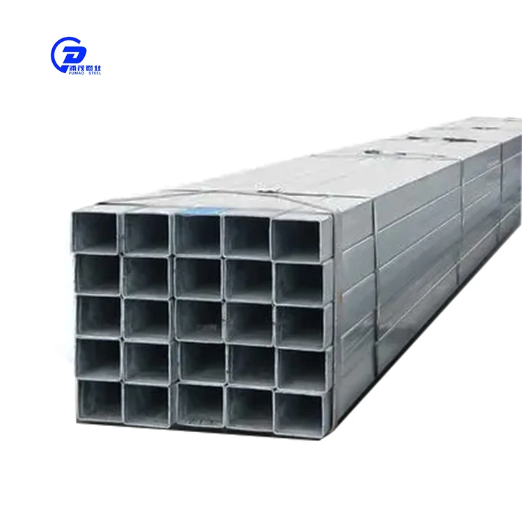 40x40 square tube SHS hot dipped galvanized square steel pipe