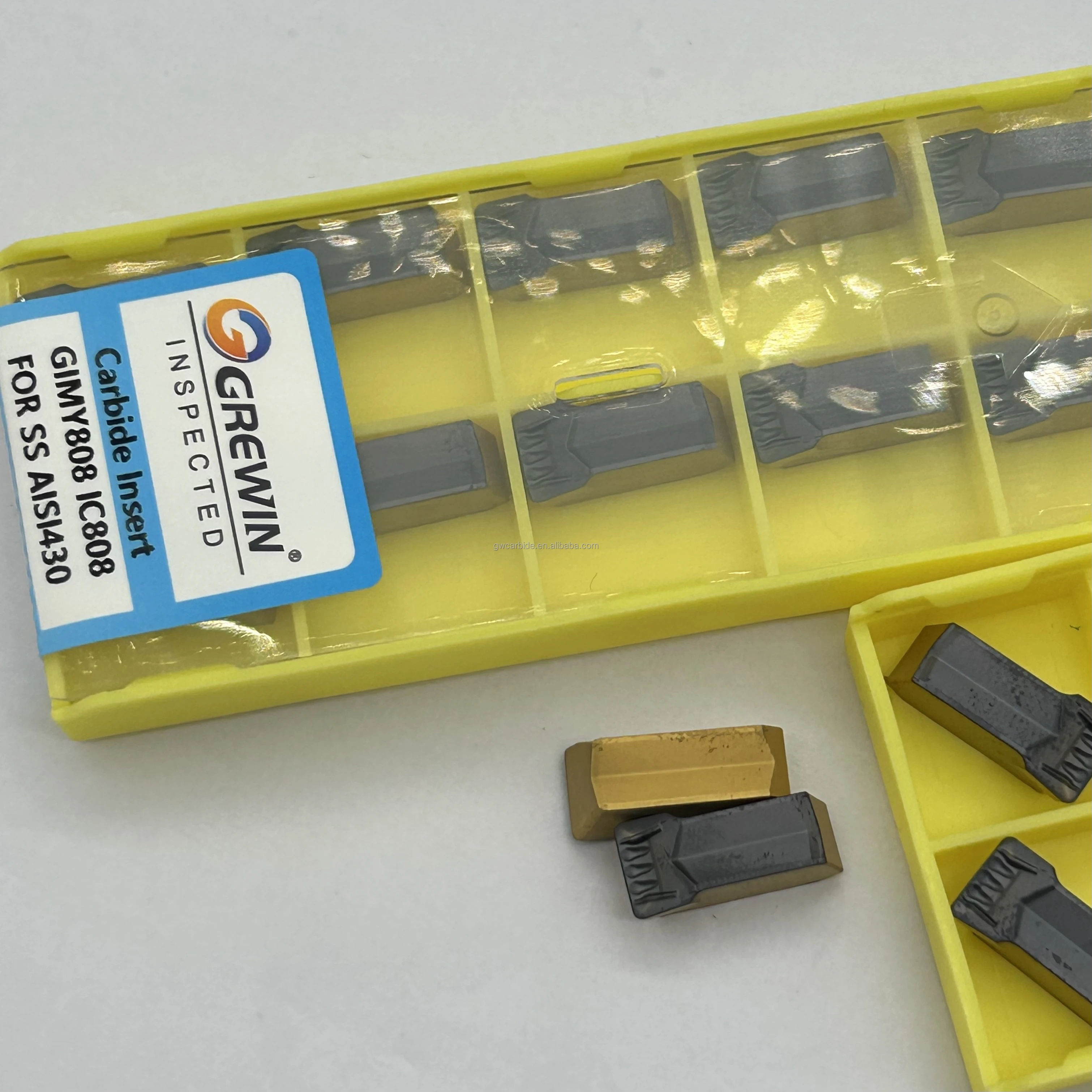 Вставка из карбида вольфрама GIMY808 IC808 высокопроизводительный паз