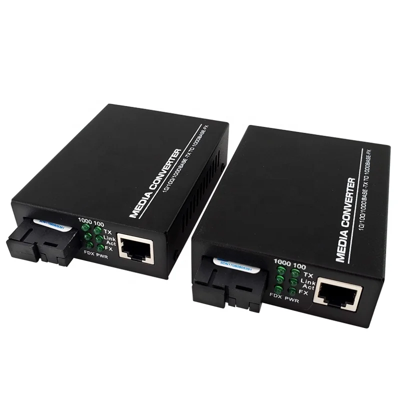 20 км 1000 м FTTH мини медиа-конвертер