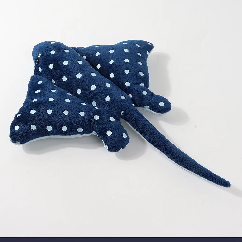 Custom 35cm ocean fish plush toys soft Manta Ray toy