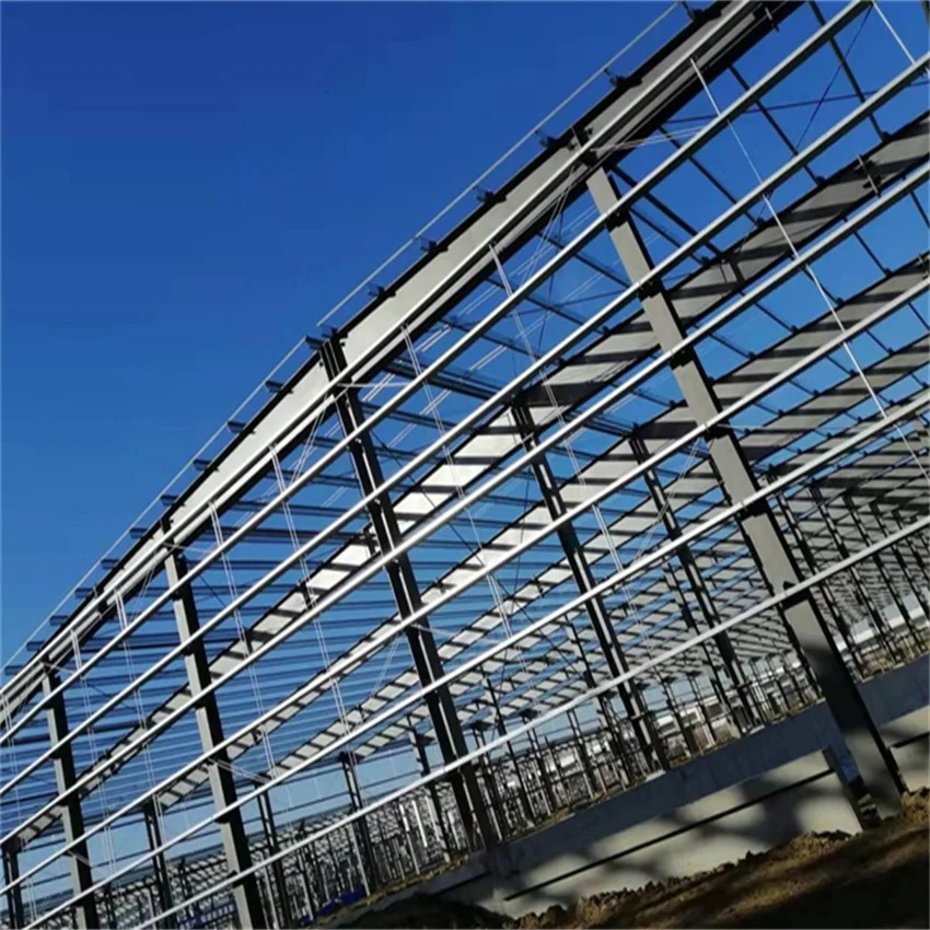Steel Frame Industrial Building Design Heavy Duty Structure Fabrication Construction Kits Steel Warehouse