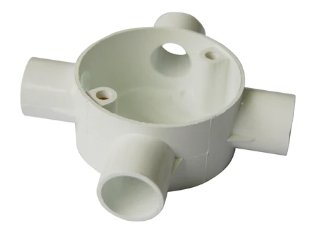 Plastic injection electrical fitting mould