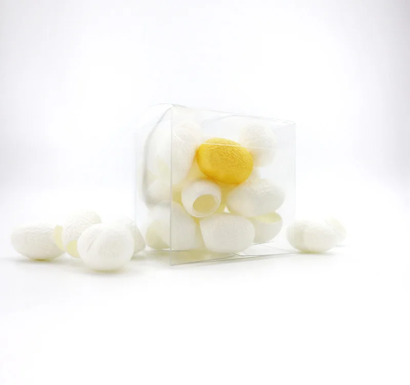 Reliable Quality Cheap Price Skin Care Gold Yellow Silk Cut Cocoon Skin Care Silkworm Cocoon