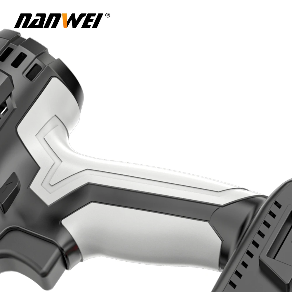 NANWEI factory price 21V electric car jack impact wrench cordless electric brushless impact power wrench
