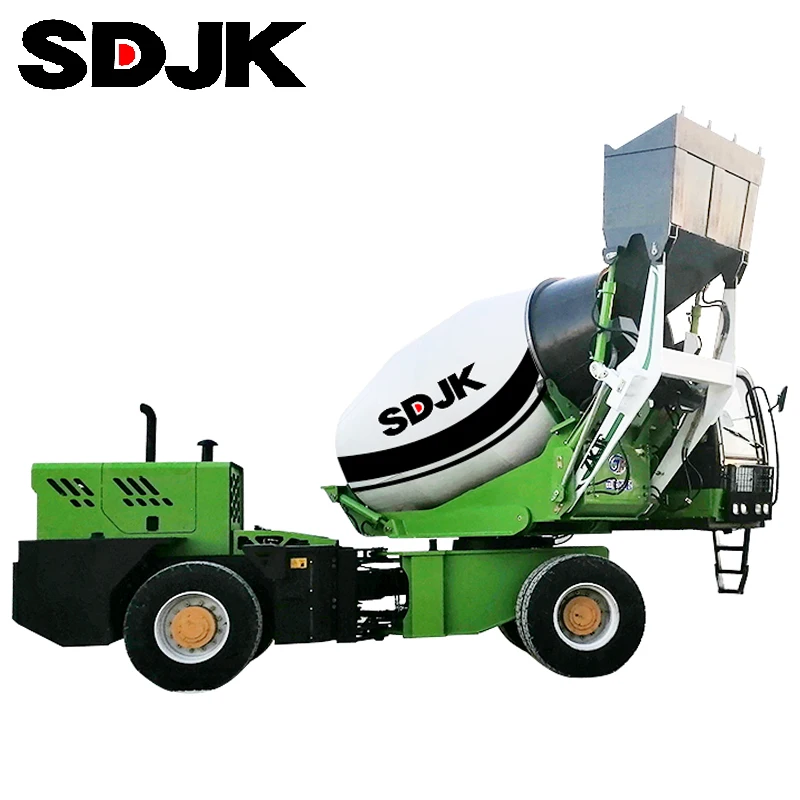 JBC-35 Diesel Engine Small Self-loading Concrete Mixer Truck Price for sale