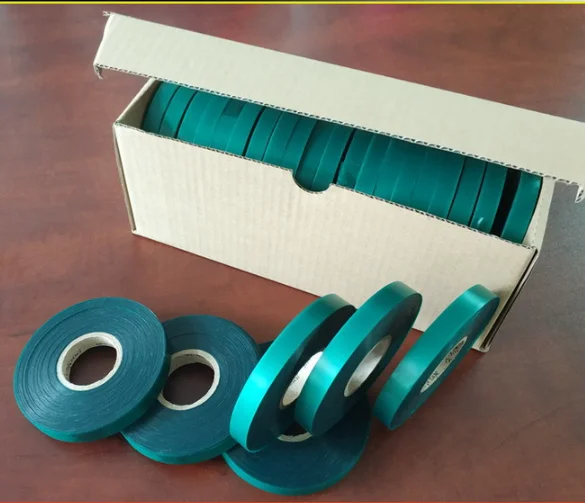 soft and durable Green color PVC Plastic Tape for gardening and agriculture use