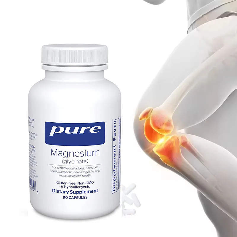 Best Seller Heart Health Supplements Magnesium Capsules for Sensitive Individuals