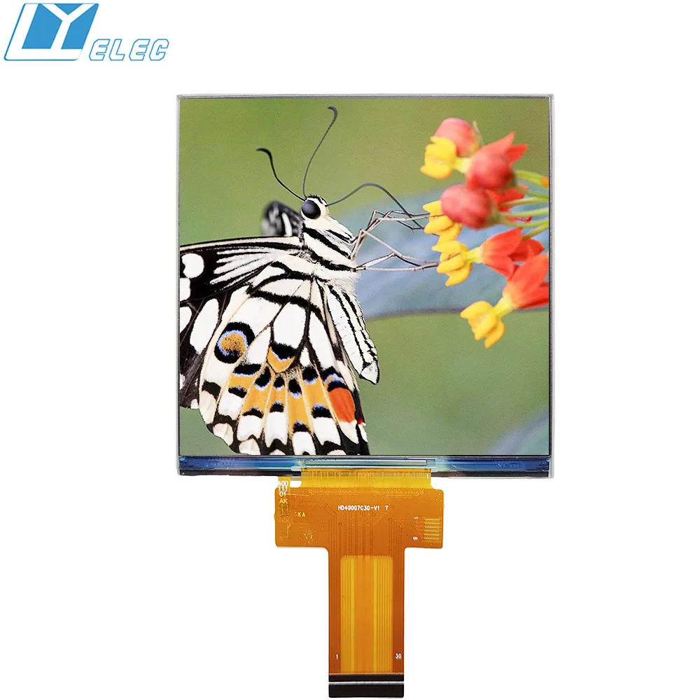 IPS 3.95 inch 480*480 SPI ST7701S HD40007C30-V1 4 inch 480x480 square lcd display screen with touch screen panel CTP Smart Home