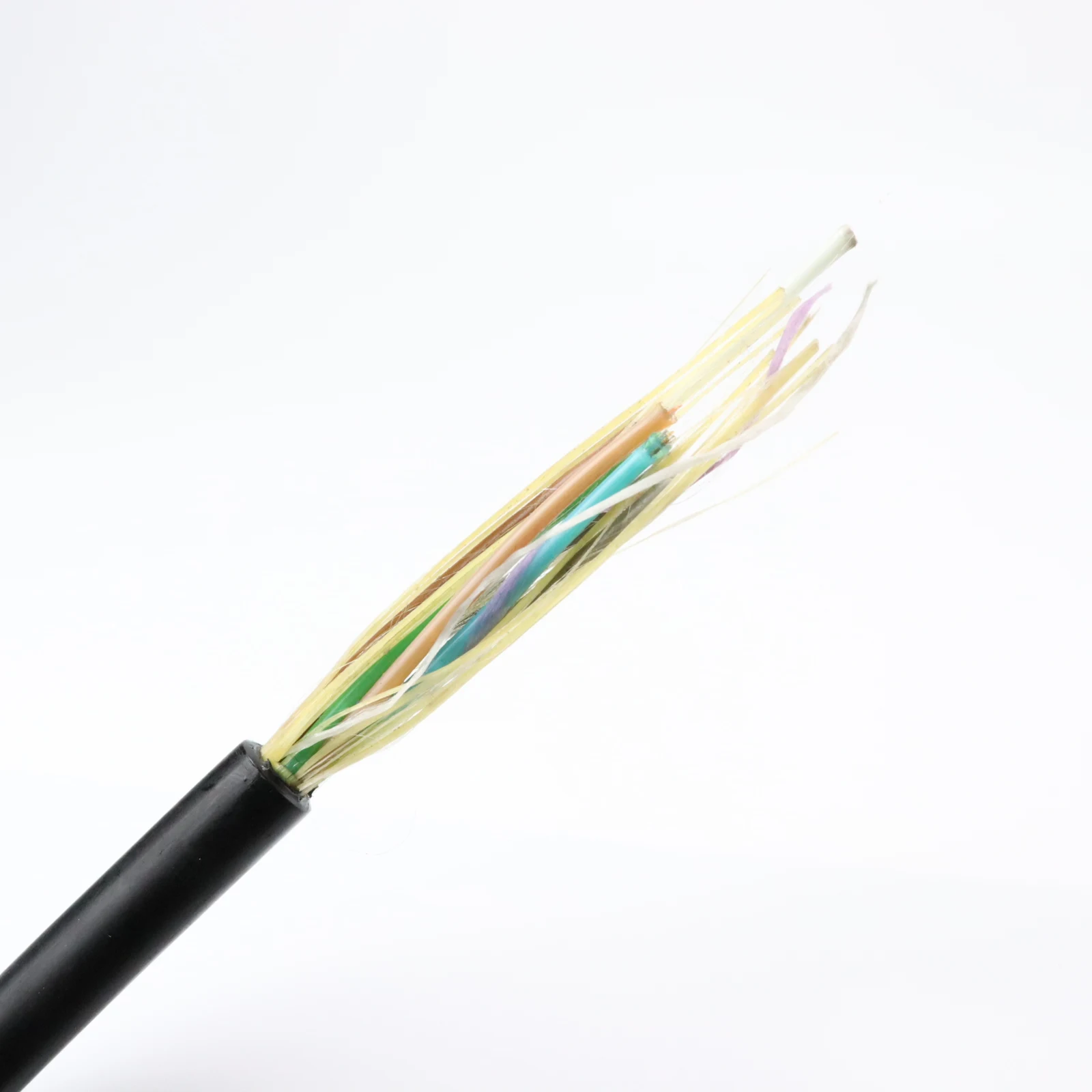 Custom Single Mode or Multi Mode All Dielectric Self Supporting Optical Fiber Outdoor ADSS Cable