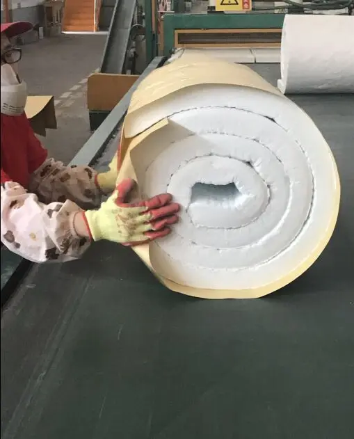 
Ceramic fiber Blanket for 1260C soluble fiber refractory industrial use of 1260 Celsius degree working temp 