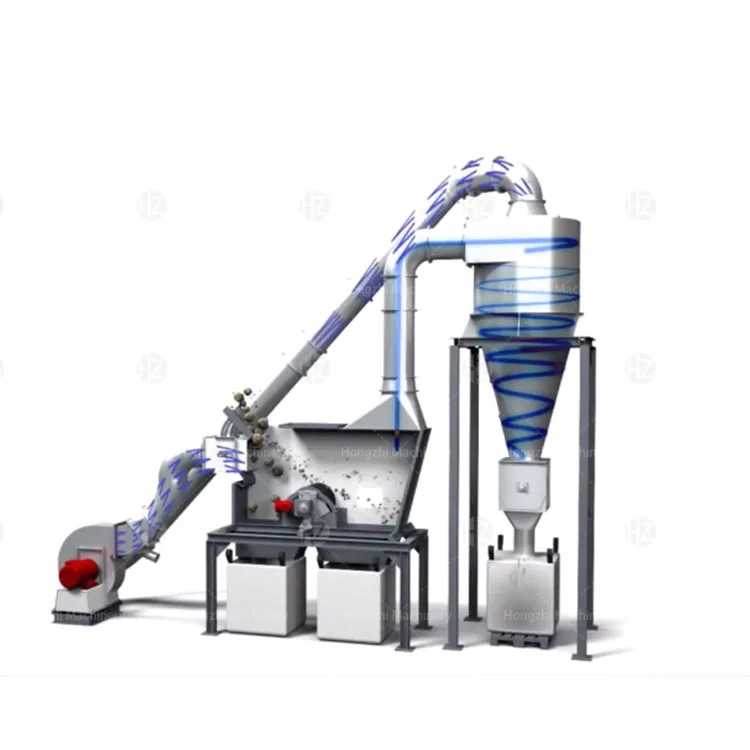 Plastic domestic waste air filter separator automatic air separator air classifier to separate plastic and paperbfilm