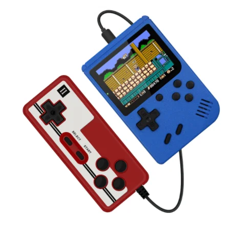 Retro Portable Mini Handheld Video Game Console 8-Bit 3.0 Inch Color LCD Kids Color Game Player Built-in 500 games