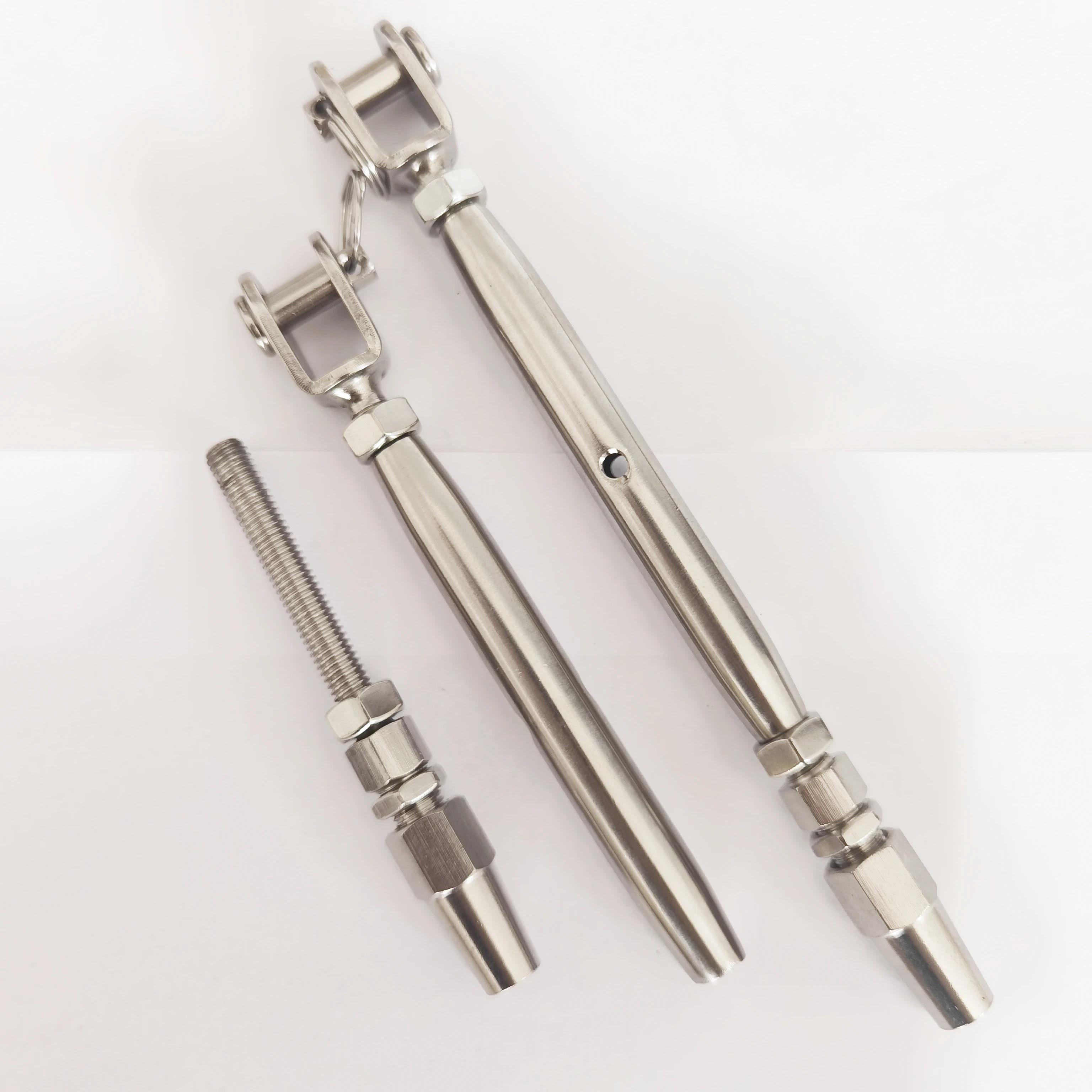 316 Swageless jaw terminal Stainless steel 316  swageless thread terminal wire rope end fittings