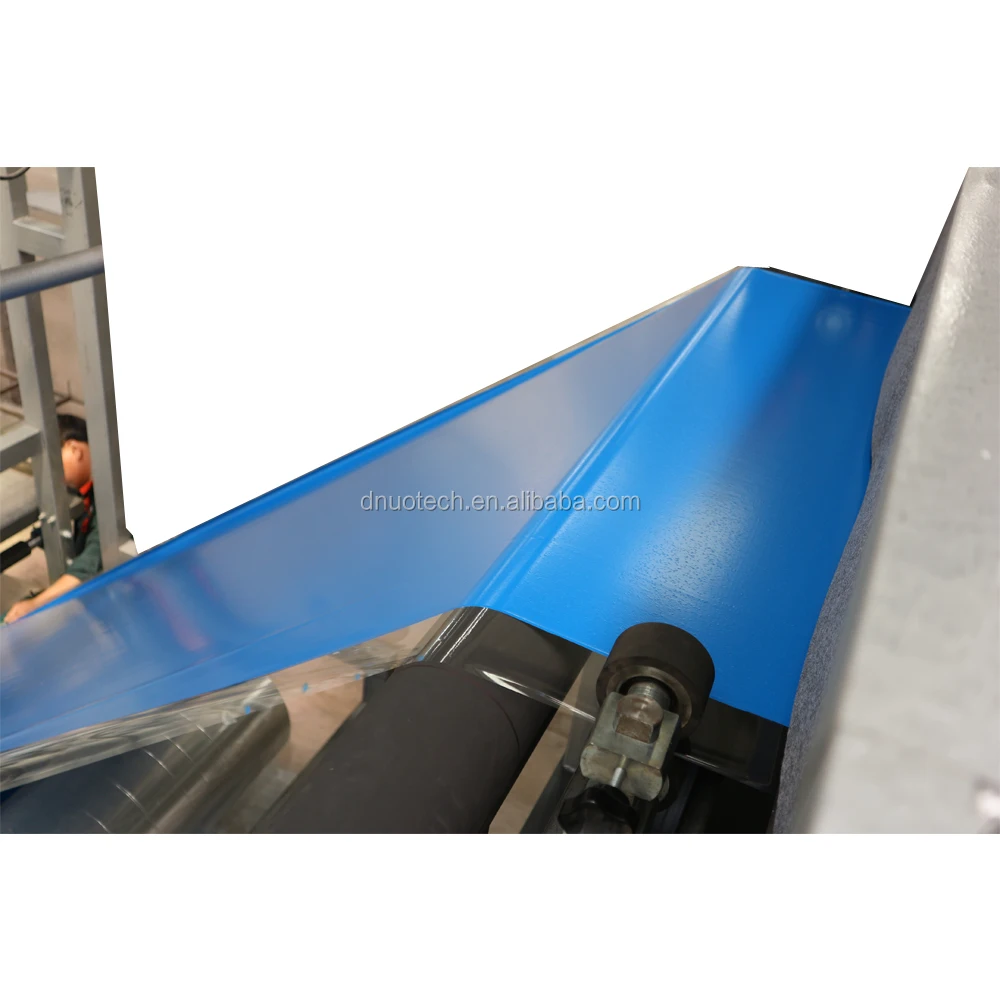 DNUO multipurpose frp fiber reinforced polyester different colors and corrugated flat gel coat sheets tiles making machine