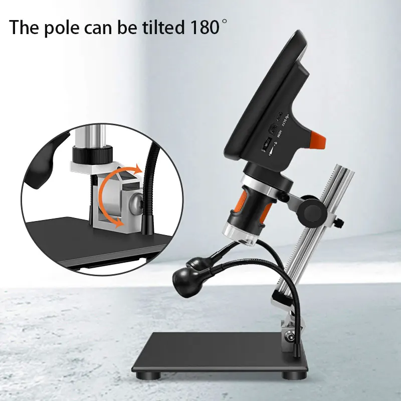 Digital Microscope Camera 130X Zoom Electric Microscope Camera Microscopes Cameras And Screens