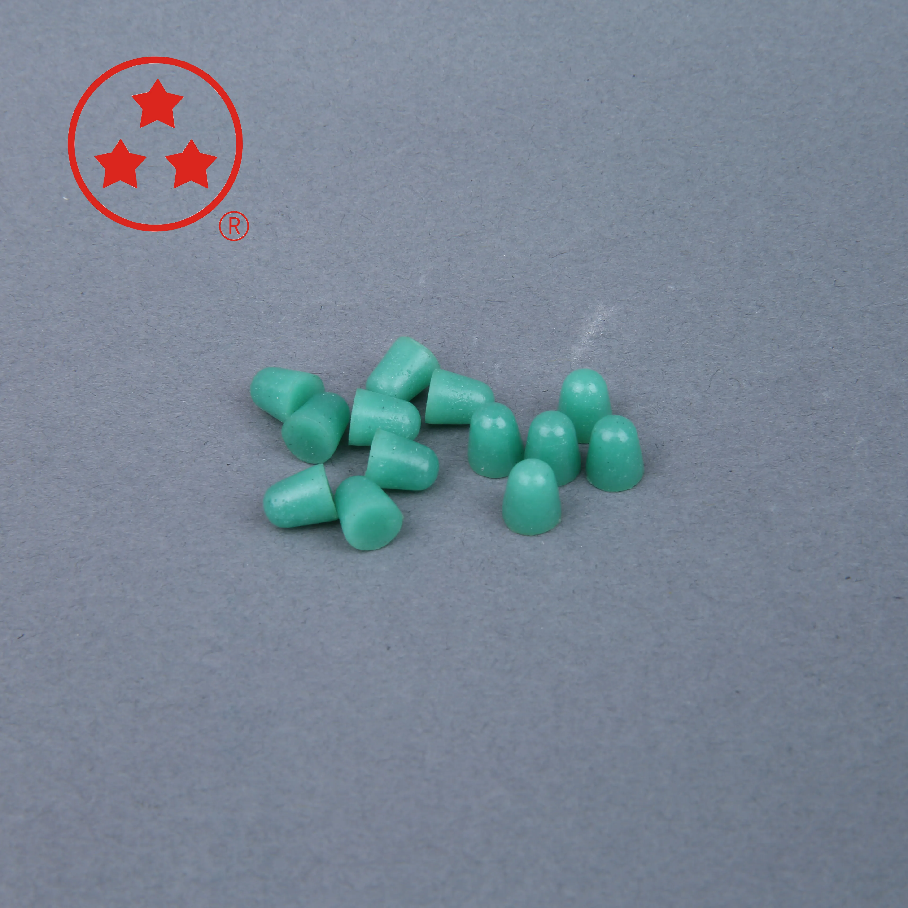 plastic media cone with medium cut for aluminium components deburring