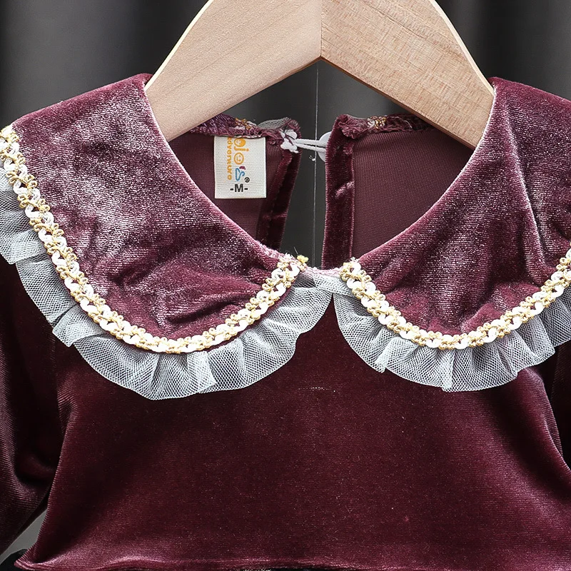 
Autumn of the cute girl Princess Cheongsam Dress 1-3 years Old Baby Girl Clothes Chinese Style Floral Dresses Cheongsam 