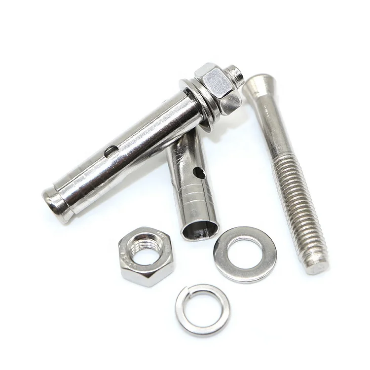 
Stainless Steel SS304 Wedge Anchor Heavy Duty Wall Bolts Expansion Anchor M8 M10 