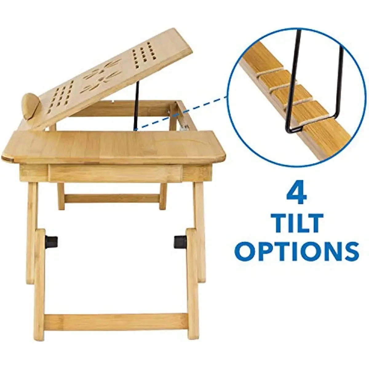 Home Folding Laptop Desk Laptop Bed Tray Table Desk Portable Lap Desk for Bed Sofa Study Reading