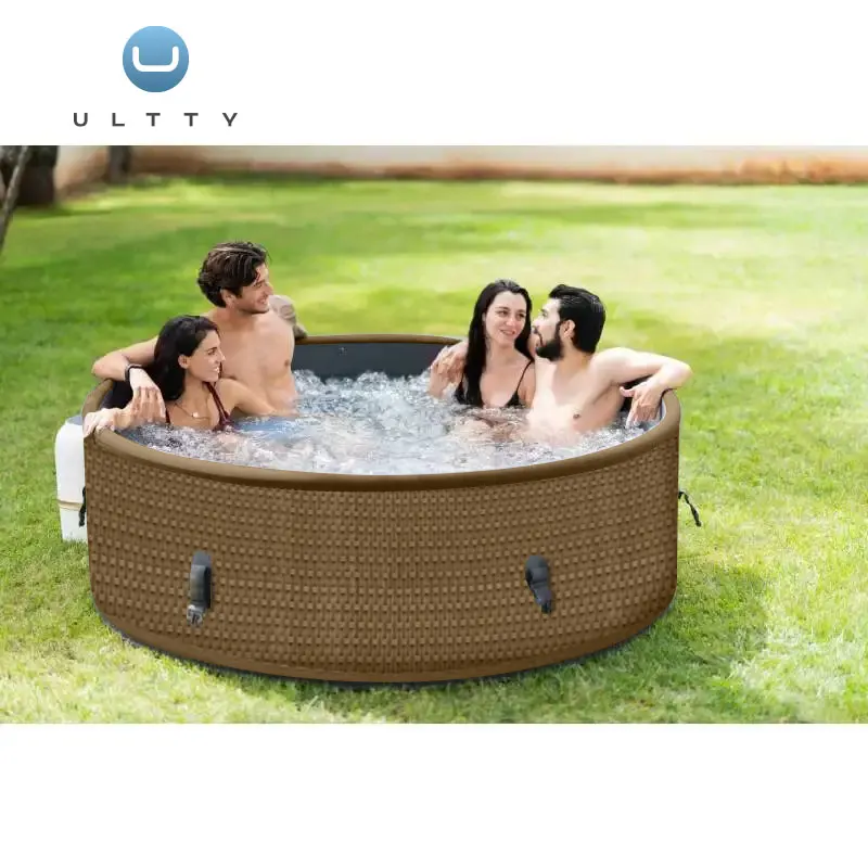 ULTTY High Quality Inflatable Hot Tub Foldable Bathtub Adult Bath Universal Pool Spa