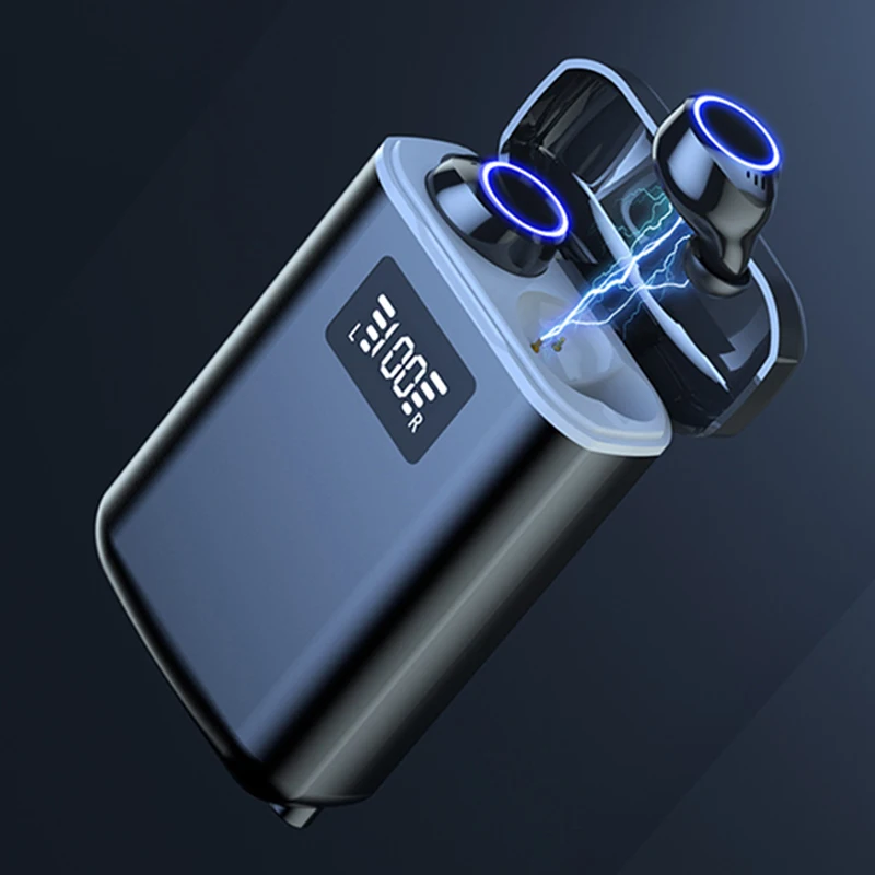 Power Bank Gaming TWS BT5.1 True Wireless Headphones Headset Noise Reduction Wireless Earphone with power bank