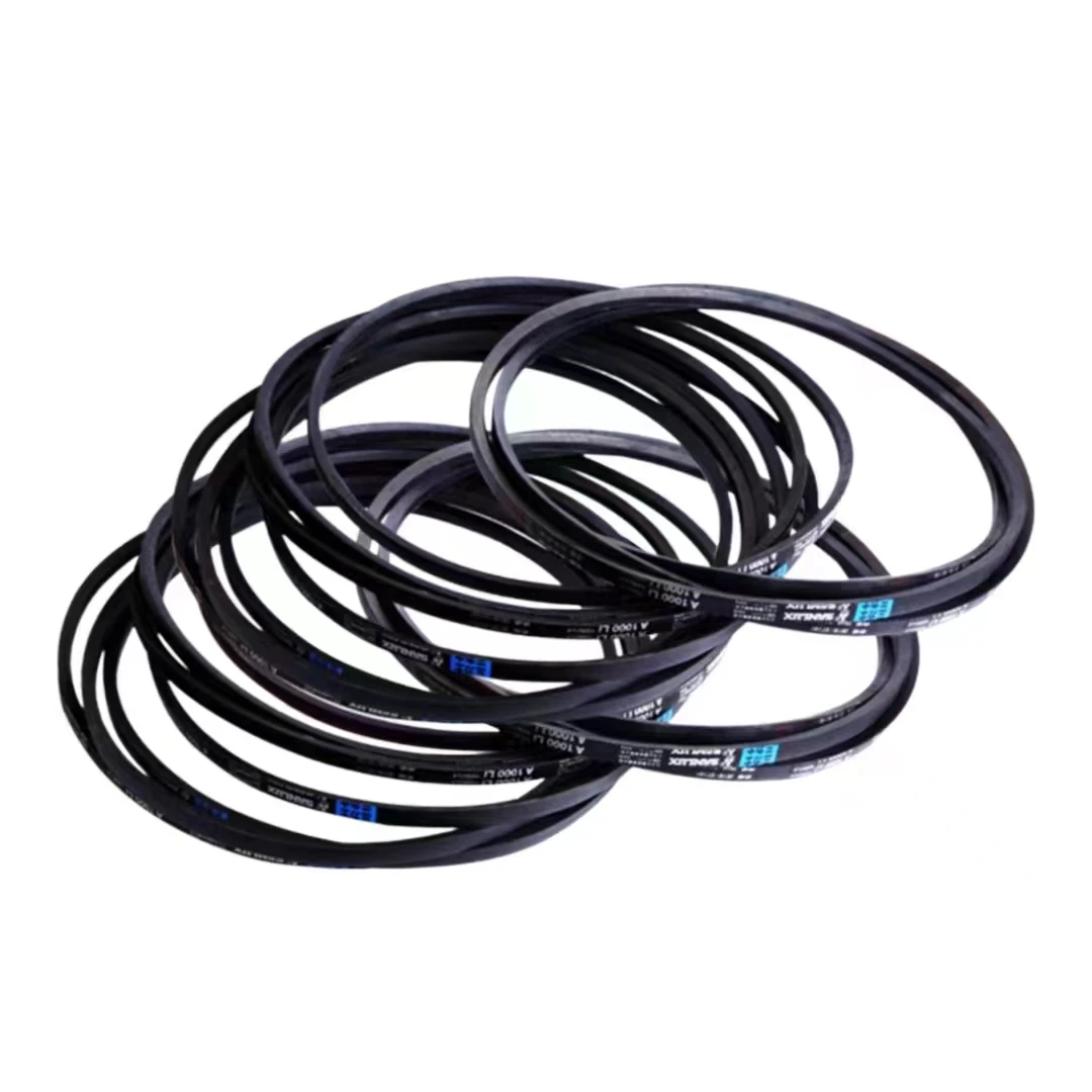 Low Price Low Elongation A Type Rubber Pulley Belt Rubber Conveyer Transmission Belts